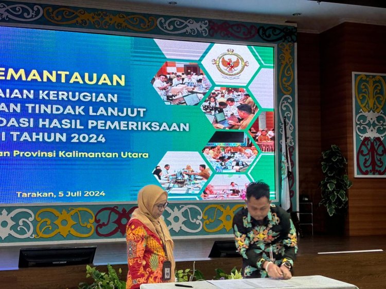 Catatan Positif: Kabupaten Tana Tidung berhasil menyelesaikan Tindak Lanjut Hasil Pemeriksaan BPK RI sebesar 85,52%