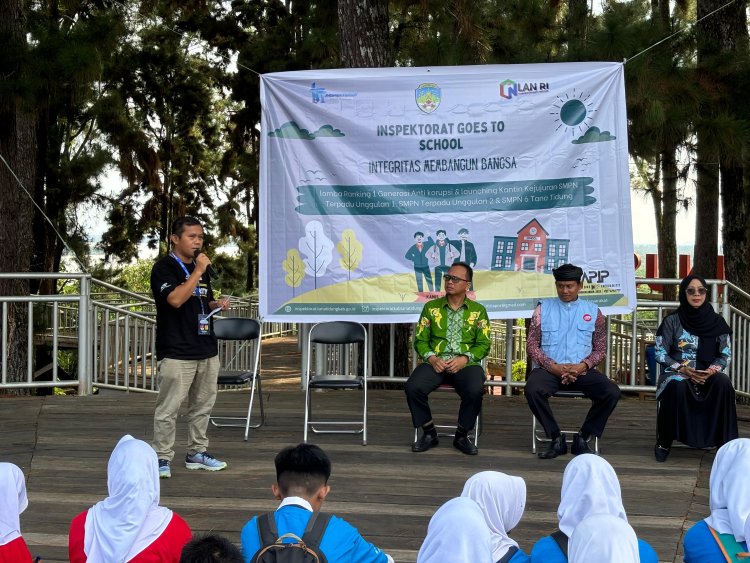 Inspektorat Goes to School: Membentuk Integritas Sejak Dini