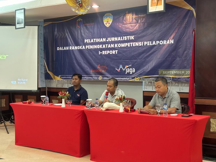 Transformasi Audit : Inspektorat Kabupaten Tana Tidung Melaksanakan Pelatihan Menulis LHP Bergaya Koran